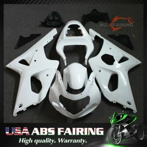 Injection Molded Fairing Set Bodywork for SUZUKI GSXR 1000 2001 2002 Unpainted - Picture 1 of 7