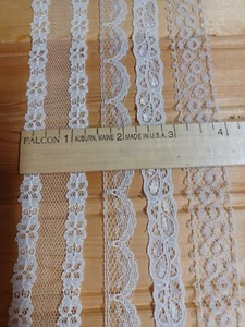 White 4 pcs 20 yards total - Free US shipping **CLEARANCE- REDUCED PRICE**^ - Picture 1 of 1