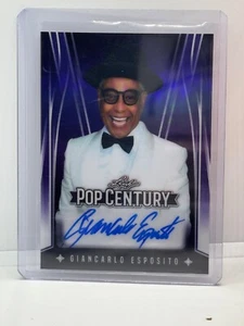 Autografo 2025 Foglia Pop Secolo VIOLA Giancarlo Esposito /6 - Foto 1 di 2