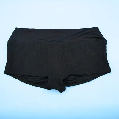 Traje de baño Victoria's Secret grande negro acanalado ROSA deportivo para niños Foto 1 de 4