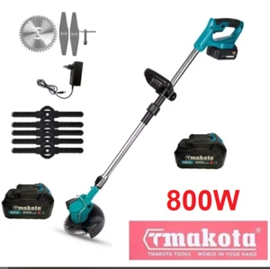 DECESPUGLIATORE ELETTRICO A BATTERIA LITIO 48Vf TAGLIAERBA TAGLIABORDI RASAERBA - Picture 1 of 6
