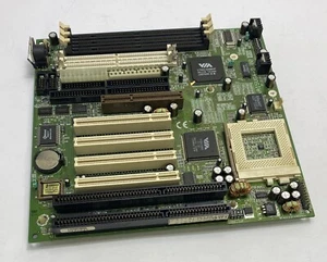 TMC / VIA AI5VG+-2.00 Socket 7 Motherboard - 2 x ISA, 4 x PCI and AGP Slots - Picture 1 of 5