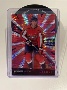 2020-21 UD Allure Grand Entrance Red Varient Capitals ALEXANDER ALEXEYEV - Picture 1 of 2