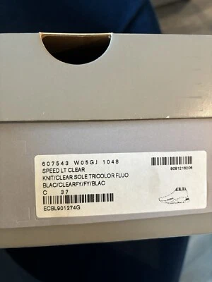 Suela transparente Balenciaga Speed Foto 1 de 4