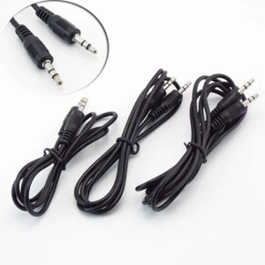 Audio AUX Cable 3.5mm Male to Male Plug Jack Stereo Wire Headphone Cord for Car - Picture 1 of 6