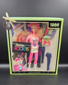 Barbie y los Rockers 1986 50 aniversario Mattel mi Barbie favorita - Imagen 1 de 6