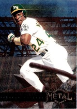 1996 Metal Universe Rickey Henderson San Diego Padres #237