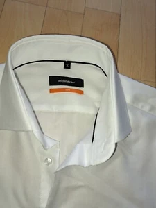 NEU 🌹SEIDENSTICKER Business Hemd weiß Gr 37 S 14 1/2 Slim Hochzeit zum Anzug - Bild 1 von 9