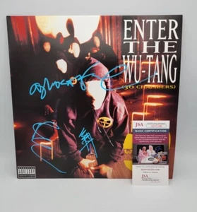 METHOD MAN GHOSTFACE KILLAH RAEKWON FIRMADO 36 CÁMARAS VINILO JSA WU-TANG CLAN - Imagen 1 de 2