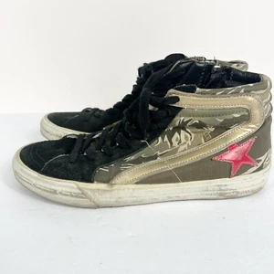 Golden Goose Green Camo Slide Womens Size 38 US 8 - Picture 1 of 19