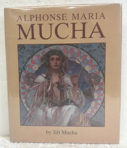 Alphonse Maria Mucha His Life & Art by Jiri Mucha HB/DJ 250 color illustrations - Picture 1 of 3