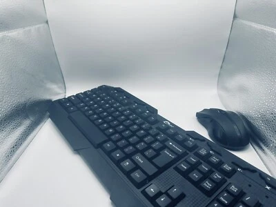 SIIG BRL 1709X JK-WR0J12-S1 Wireless USB Extra-Duo Keyboard & Mouse Combo - Image 1 of 4