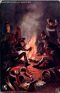 Portugal Battle of Busaco Soldiers Around Campfire38929.jpg - Picture 1 of 2