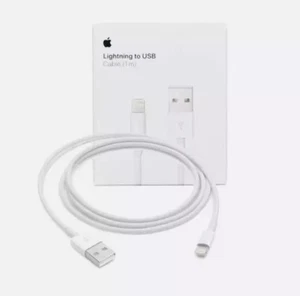 GENUINE Apple Lightning to USB Cable Charger Cord for iPhone 14 13 12 11 - Picture 1 of 5