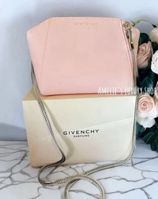 Givenchy Parfums розовый мешок туалетных принадлежностей путешествий сумка макияж косметический чехол - Изображение 1 из 4