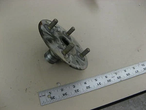 1998 Suzuki LT-F 500 quadrunner Rear left axle hub 98-02 drive quadmaster studs - Picture 1 of 7
