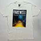T-shirt graphique officiel concert Elton John Farewell Yellow Brick Road taille XL