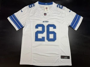 XL Jahmyr Gibbs #26 Vapor FUSE Jersey White Detroit Lions NWT - Picture 1 of 10