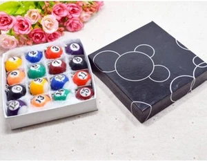 Pool Ball Keyring Lucky Colour Number Keychain Billiards Ball Keychain Creative - Picture 1 of 44