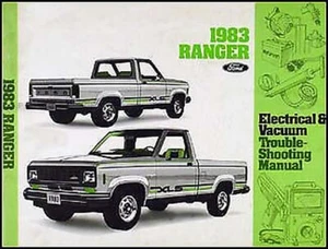 1983 Ford Ranger Elettrico E Vuoto IN Manuale 83 Pickup Camion - Foto 1 di 2
