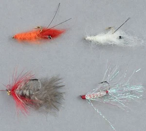 Balzer Meerforellen Springer Fliegen Set - 4 Angelfliegen für Meerforelle - Bild 1 von 1