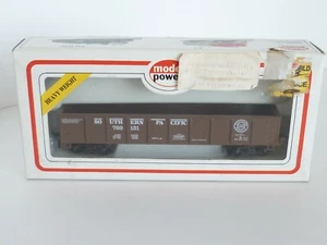 Model Power HO Scale Southern Pacific Brown 40' Gondola 789131 Train Car - Picture 1 of 12