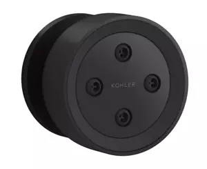 Kohler K-26299-G-BL Statement Rund Messing Duschkörperbrause, Mattschwarz - Bild 1 von 9