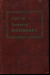Electronics Coyne Technical Dictionary 1958 Television Radio Electricity Terms - Picture 1 of 1