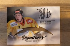 EBEL 2013/14 Signatures Dustin Sylvester Playercards Vienna Capitals