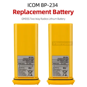 2PC 9.0V 3000mAh ICOM BP-234 Replacement Battery for Icom IC-GM1600 IC-GM1600E - Picture 1 of 12