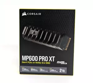 Corsair CSSDF2000GBMP600PXT MP600 PRO XT Gen4 PCle x4 NVMe M.2 SSD 2TB - Picture 1 of 6
