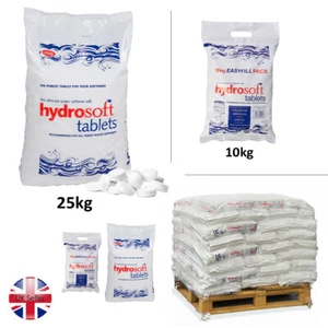 HYDROSOFT SALT TABLETS | 25KG BAG | Water Softener | FCC Food Grade 99.9% Pure - Picture 1 of 3