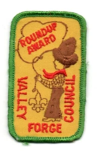 Parche de premio Roundup, Valley Forge Council, cuerda de vaquero - Imagen 1 de 1