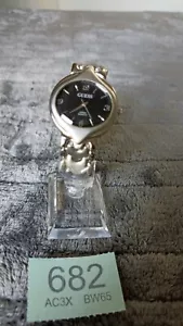Orologio da polso Donna GUESS Quarzo Giappone Tono Argento Resistente all'acqua Cinturino Cromato - Foto 1 di 9