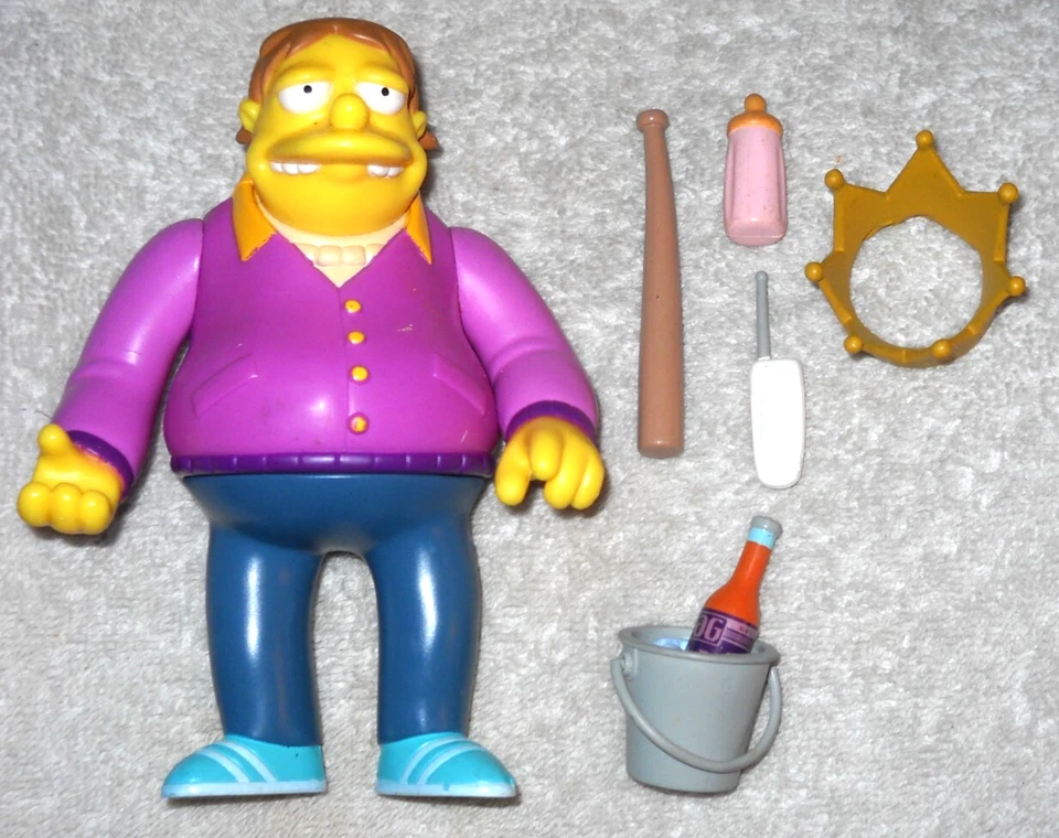 Los Simpson - Arado Rey Barney - 100% completo (Playmates) Foto 1 de 1