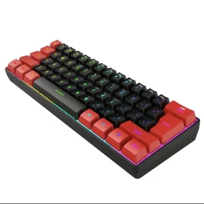 Wired Gaming Keyboard Mini RGB BUILT IN LIGHTING SYSTEM, Water Proof, ✅✅✅ - Image 1 of 4