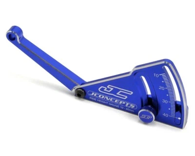 JConcepts Alu Fahrhöhenmessgerät 10-40mm blau JCO2282-1  - Bild 1 von 2
