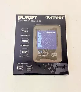 Patriot BURST 120GB Internal SATA III 2.5 inch PBU120GS25SSDR SSD Brand NEW - Picture 1 of 2