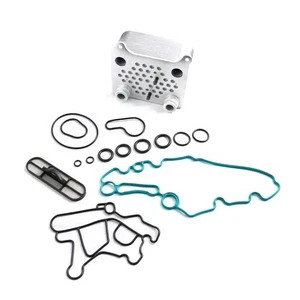 1 Set Oil Cooler For Ford 6.0L Powerstroke Diesel 2004 2005 DP0049 3C3Z-6A642-CA - Picture 1 of 8