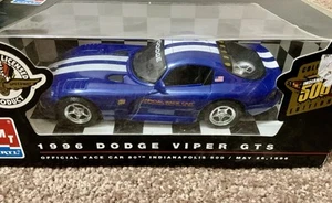 AMT Ertl 1996 Dodge Viper GTS Indianapolis 500 Pace Car 1:25 Scale Die Cast - Picture 1 of 6