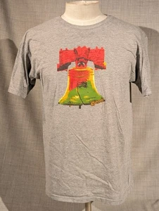 Vintage Philadelphia Liberty Bell Worship Recordings grau Baumwolle T-Shirt Gr. L - Bild 1 von 10