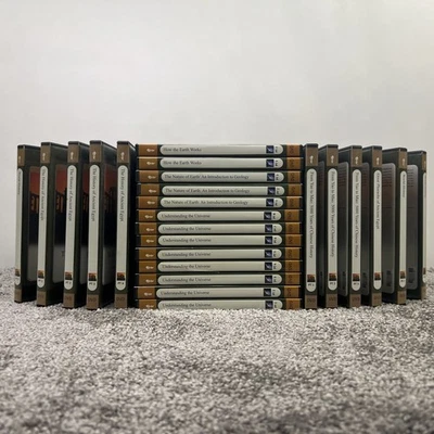 Mixed Lot The Great Courses DVDs Ancient History Earth Science Cosmology 48 DVDs Foto 1 de 4