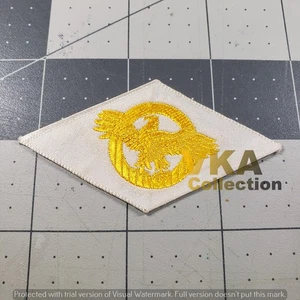 White Nylon Ruptured Duck Honorable Discharge Patch - Picture 1 of 2