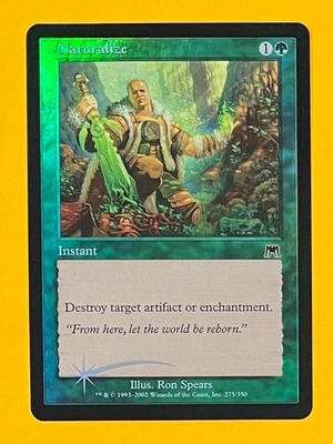 MTG NATURALIZE (Foil) Onslaught (OldManMTG 012-427) - Image 1 of 3