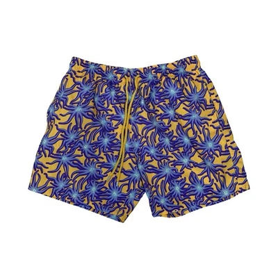 Vilebrequin Men's Bicolor (Yellow/Purple) Octopus Swim Trunks XXL - Image 1 of 4