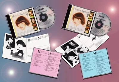 MIREILLE MATHIEU ''ARCADE VOL 1 & VOL 2'' 2 rares 1984 NETHERLAND CD'S edition - Image 1 of 4
