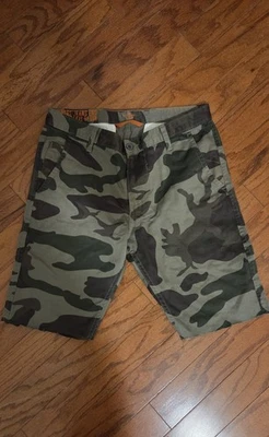 Pantalones cortos camuflados Dockers Alpha Slim 32x30 para hombre Foto 1 de 2