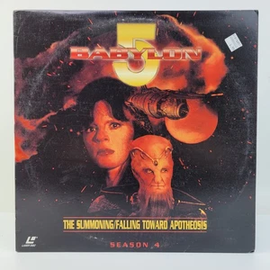 Babylon 5 Laserdisc LD Season 4 The Summining/Falling Toward Apotheosis - Picture 1 of 3