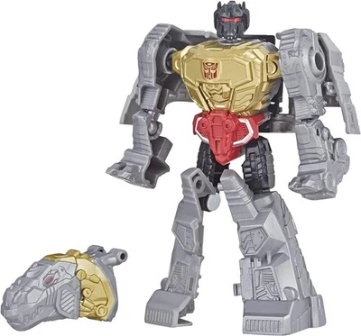 Hasbro Transformers (2018) Autobot GRIMLOCK 4" Action *8 Steps* Figure! - Image 1 of 3