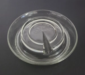 Vintage Anderson Box Co #540 Glas Huhn Geflügel Wasser Futterautomat Basis (1541/1542) - Bild 1 von 6